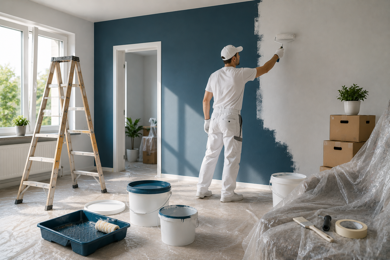 Professioneller Malerservice und Auszugsrenovierung