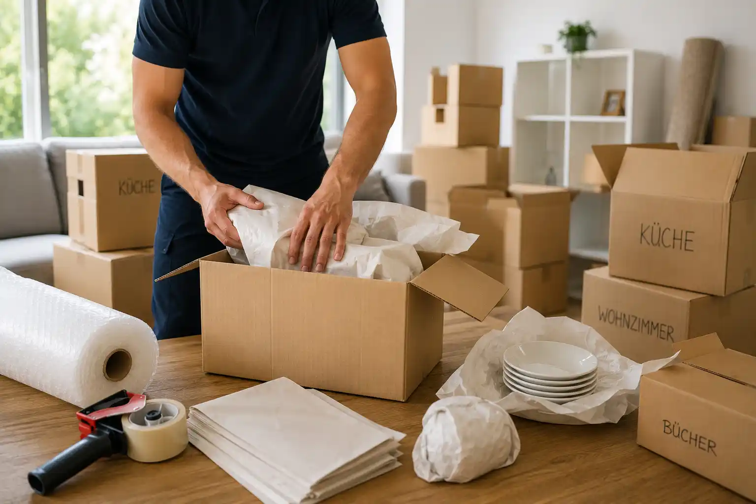 Sicherer und professioneller Packservice