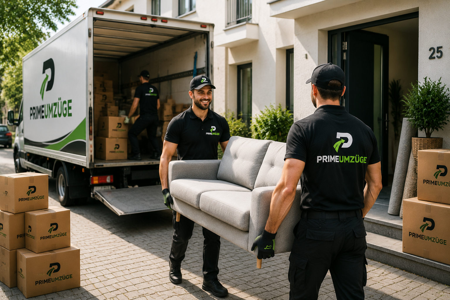 Sicherer und entspannter Privatumzug